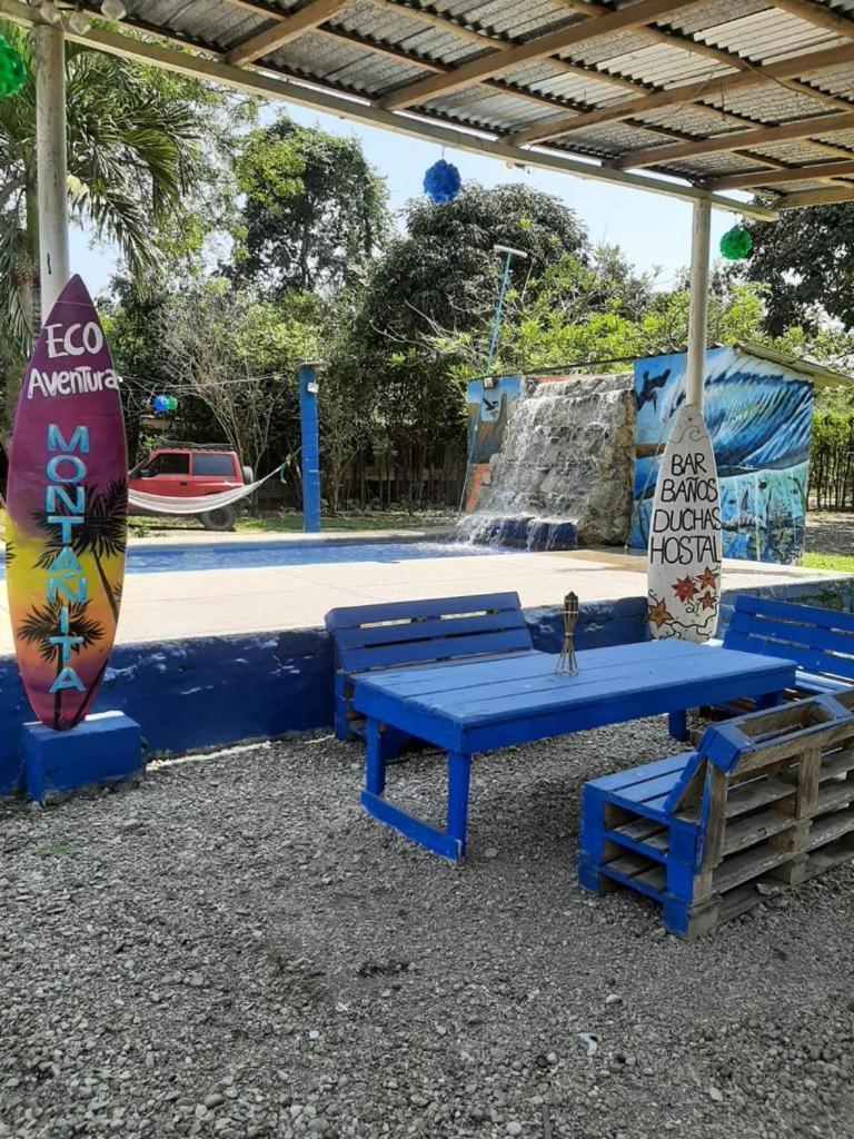 Hostal Eco-Aventura Montañita Dış mekan fotoğraf